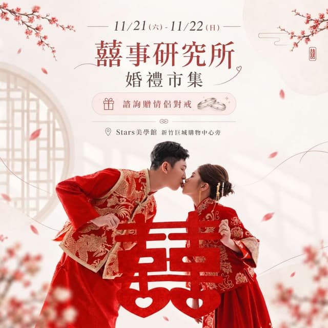 2026 囍事研究所婚禮市集（新竹）