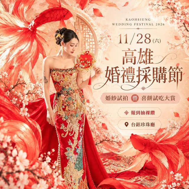 2026 高雄甜蜜備婚派對（高雄婚禮採購節）